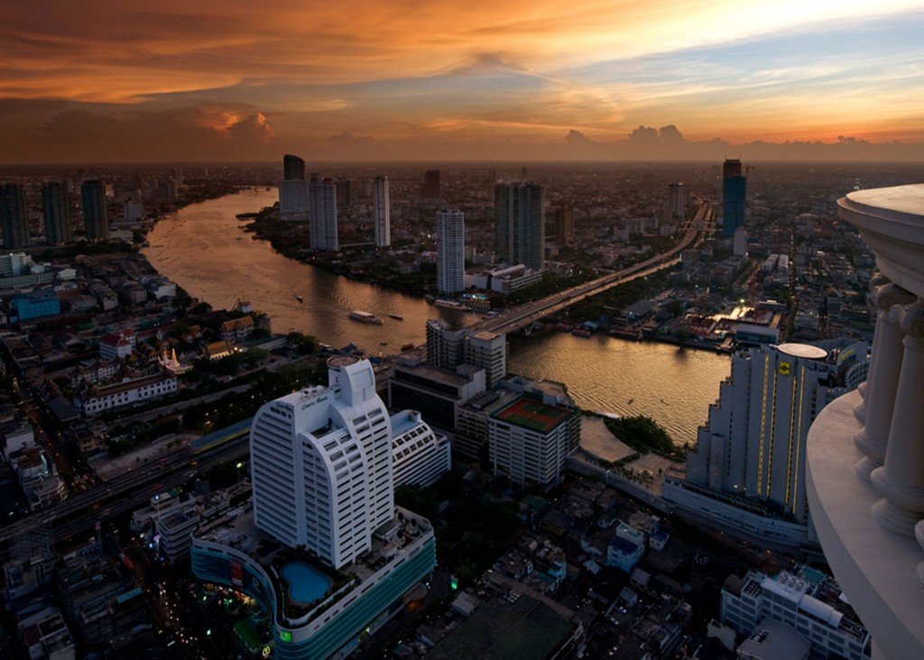 On the list, Bangkok. Thailand's commercial, spiritual, cultural and political capital.