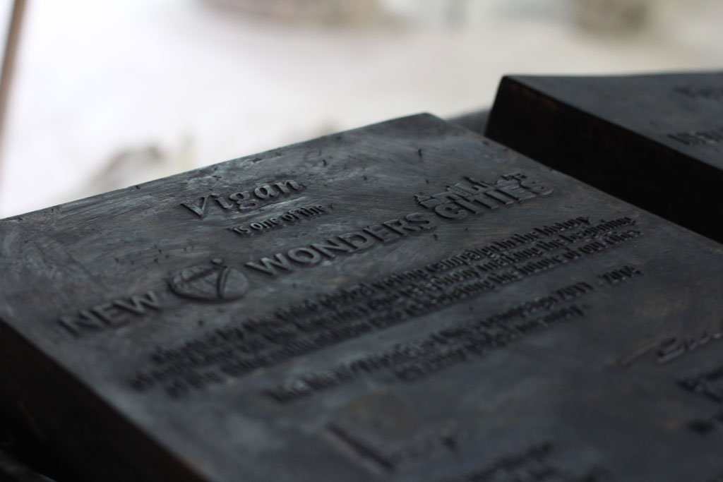 Vigan: A New7Wonders City is cast in bronze | About New7Wonders